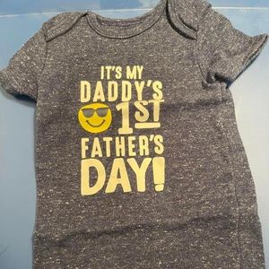 Dad’s First Father’s Day onesie